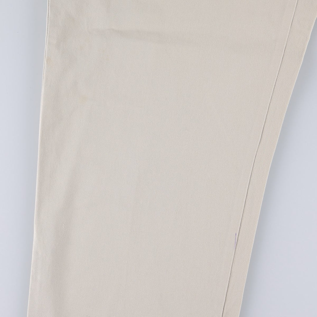 Ralph Lauren Polo Ralph Lauren Andrew Pant Two-pleat Chino Pants Men's W36 cotton Beige type Vintage Second Hand