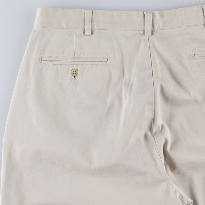 Ralph Lauren Polo Ralph Lauren Andrew Pant Two-pleat Chino Pants Men's W36 cotton Beige type Vintage Second Hand