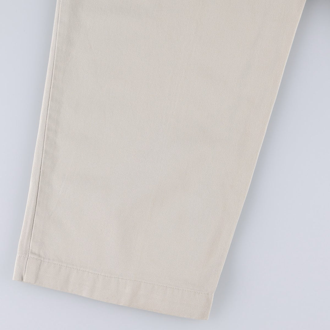 Ralph Lauren Polo Ralph Lauren Andrew Pant Two-pleat Chino Pants Men's W36 cotton Beige type Vintage Second Hand