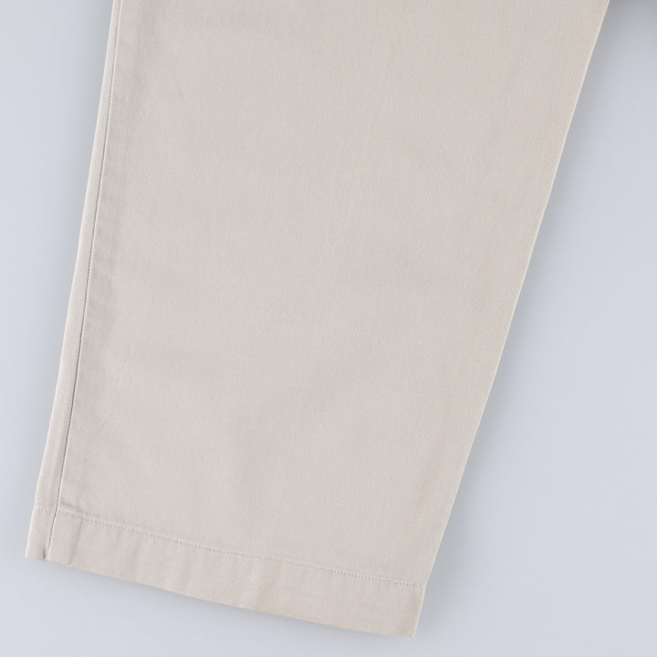 Ralph Lauren Polo Ralph Lauren Andrew Pant Two-pleat Chino Pants Men's W36 cotton Beige type Vintage Second Hand