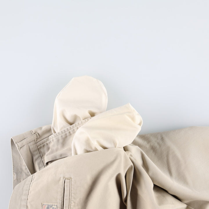 Ralph Lauren POLO by Ralph Lauren Two-Pleat Chino Pants, Men's Size W35 (approx.) cotton Beige type Vintage Second Hand
