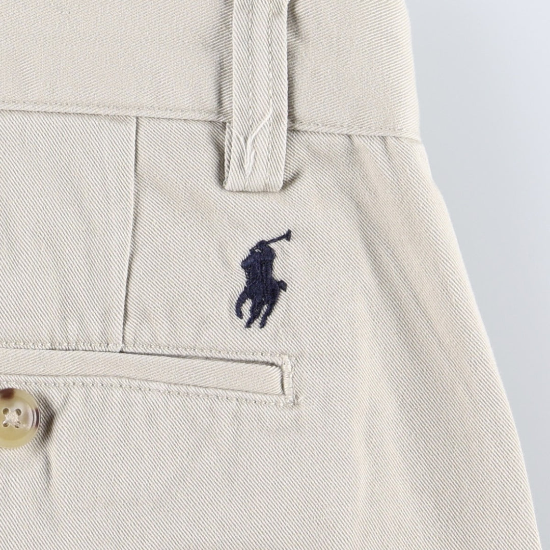 Ralph Lauren POLO RALPH LAUREN Classic Fit Chino Pants, Men's, Size W36 cotton unbleached Vintage Second Hand