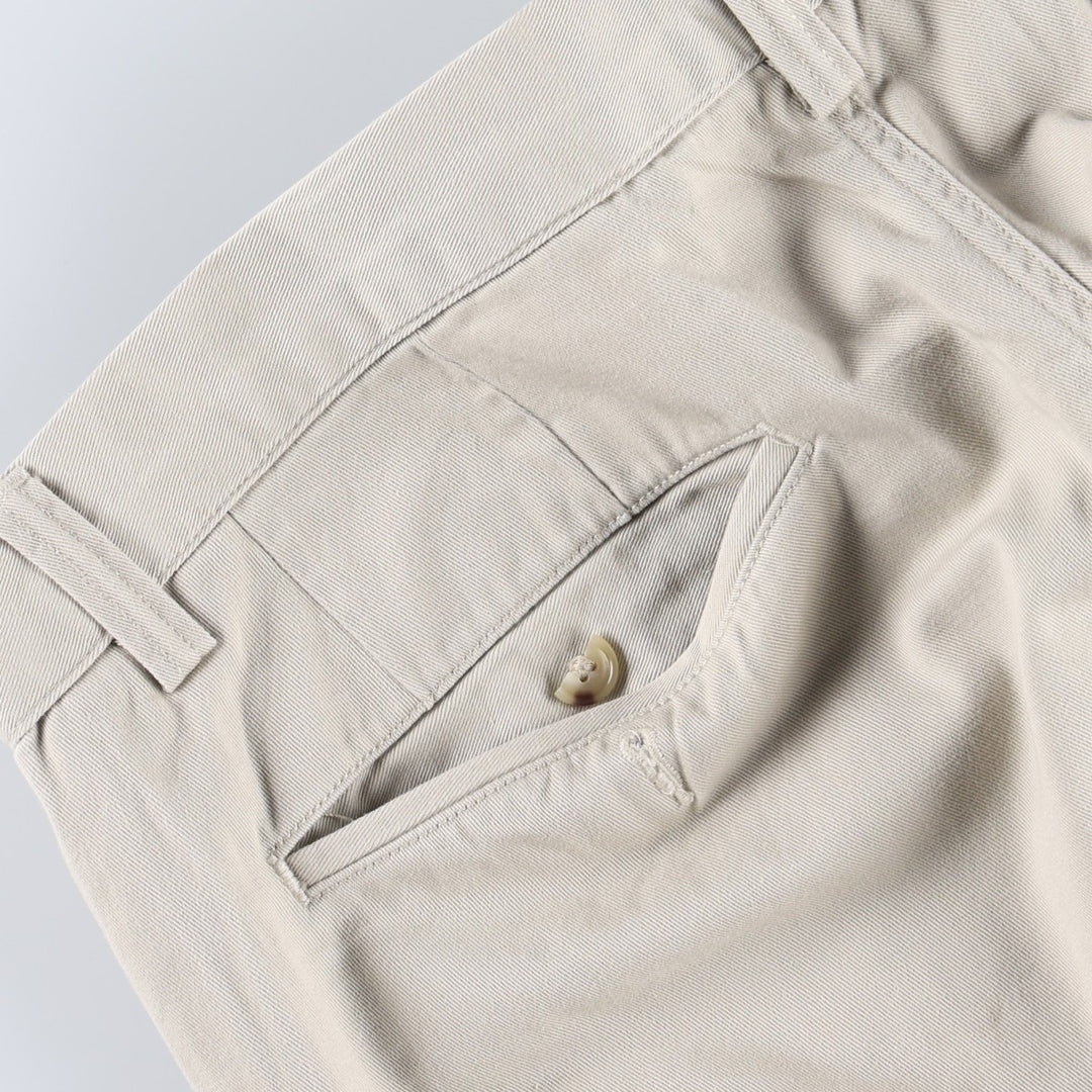 Ralph Lauren POLO RALPH LAUREN Classic Fit Chino Pants, Men's, Size W36 cotton unbleached Vintage Second Hand
