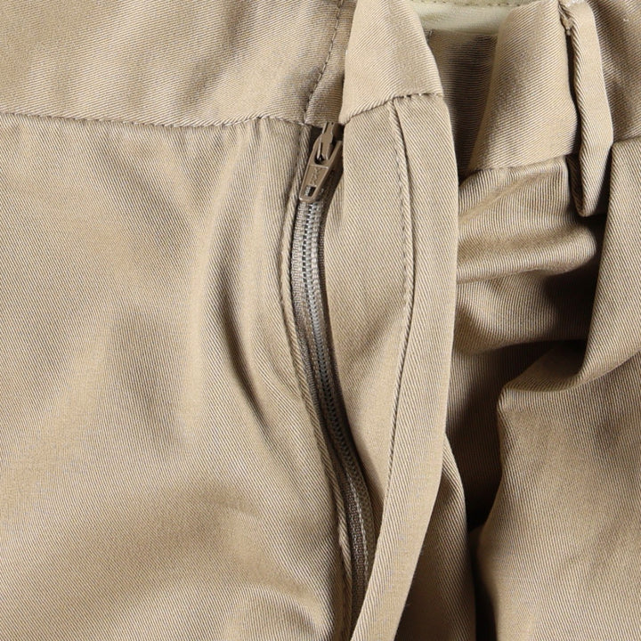 Ralph Lauren POLO by Ralph Lauren Two-pleat Chino Pants for Men, W34 equivalent cotton Beige type Vintage Second Hand