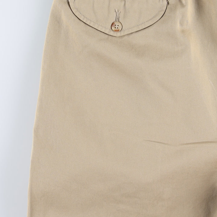 Ralph Lauren POLO by Ralph Lauren Two-pleat Chino Pants for Men, W34 equivalent cotton Beige type Vintage Second Hand