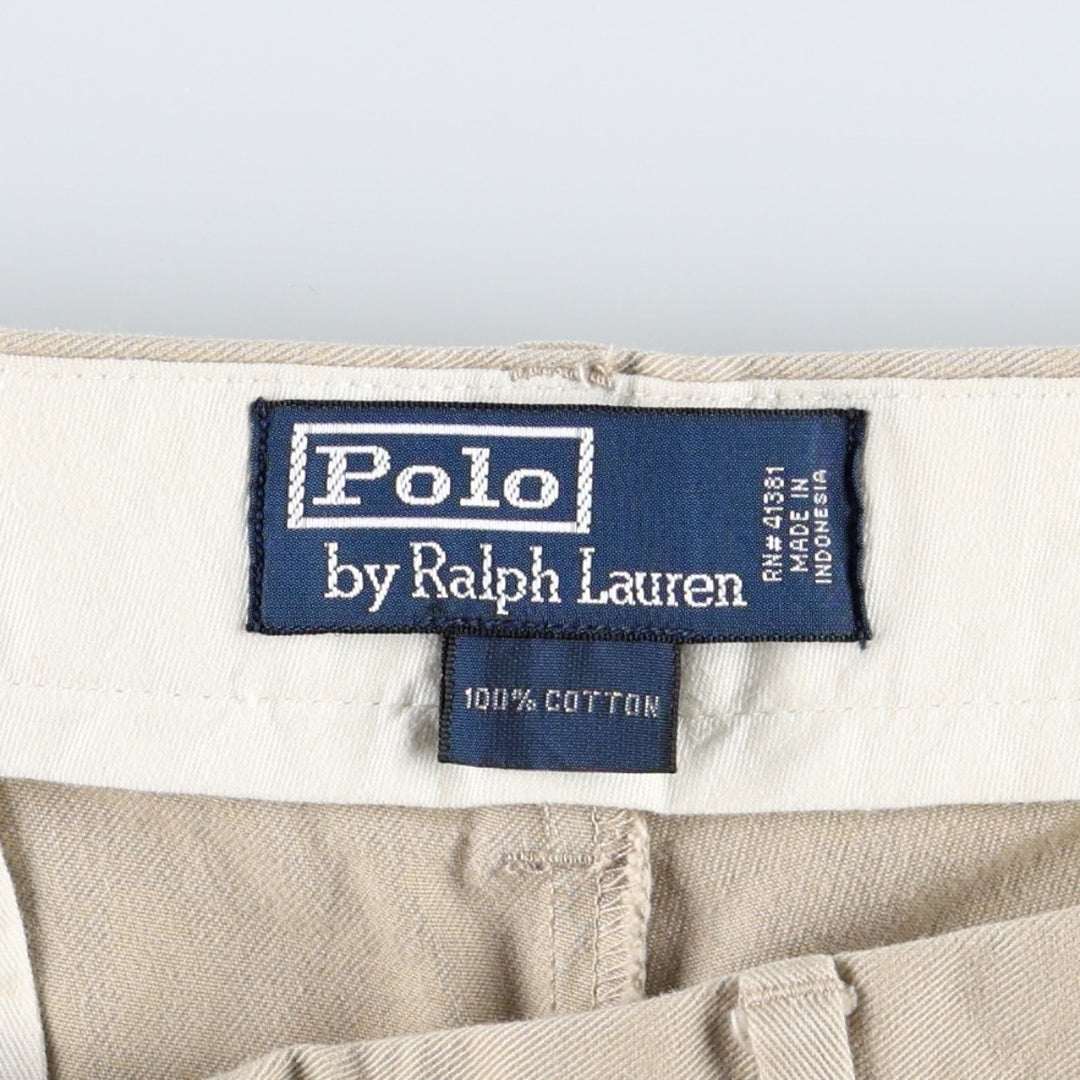 Ralph Lauren POLO by Ralph Lauren Chino Pants Men's W34 equivalent cotton Beige type Vintage Second Hand