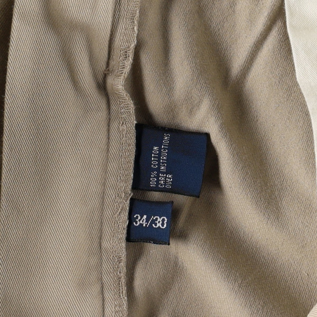 Ralph Lauren POLO by Ralph Lauren Chino Pants Men's W34 equivalent cotton Beige type Vintage Second Hand