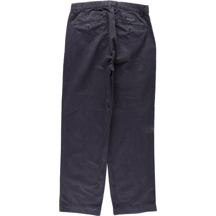 Ralph Lauren POLO by Ralph Lauren PROSPECT PANT chino pants, men's size W31 cotton navy blue type Vintage Second Hand