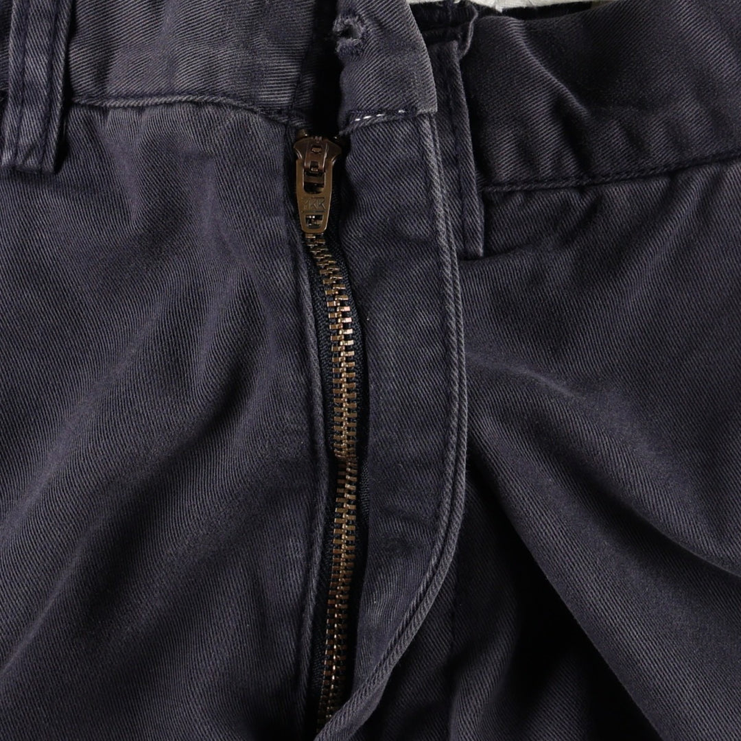 Ralph Lauren POLO by Ralph Lauren PROSPECT PANT chino pants, men's size W31 cotton navy blue type Vintage Second Hand