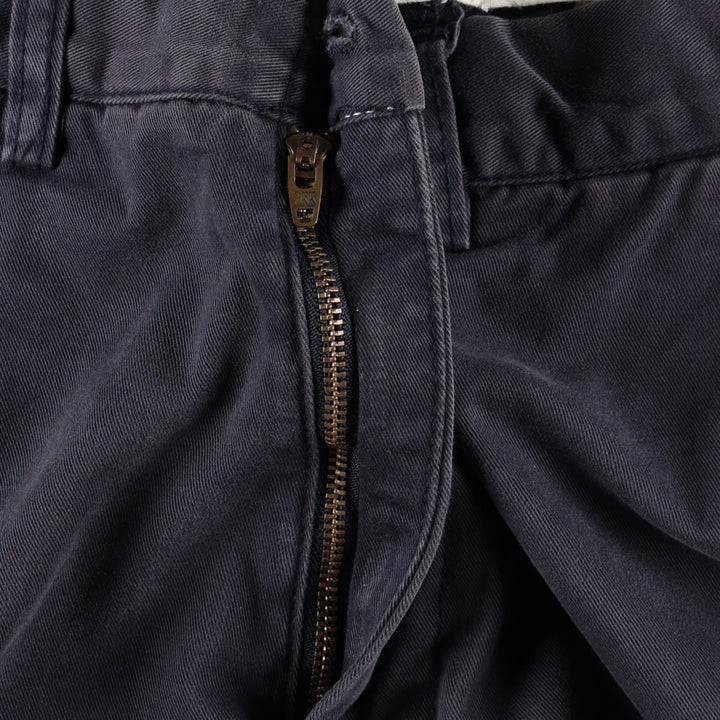 Ralph Lauren POLO by Ralph Lauren PROSPECT PANT chino pants, men's size W31 cotton navy blue type Vintage Second Hand