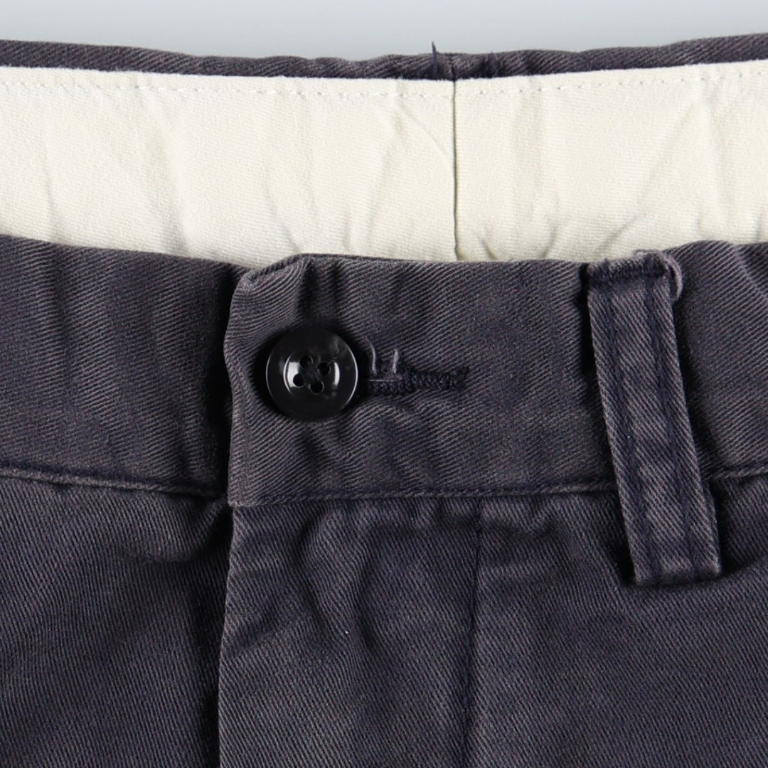 Ralph Lauren POLO by Ralph Lauren PROSPECT PANT chino pants, men's size W31 cotton navy blue type Vintage Second Hand