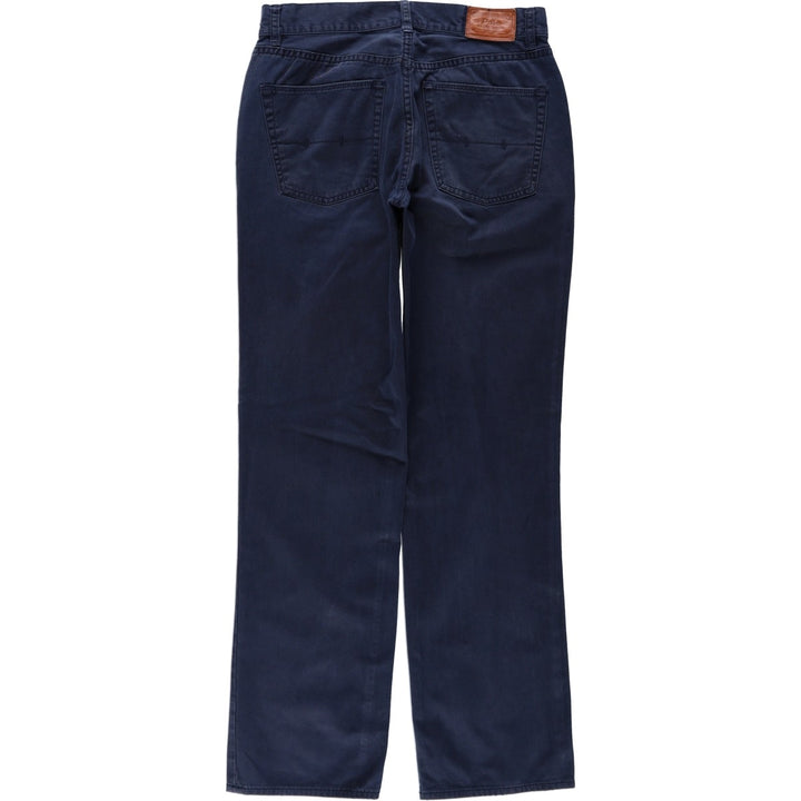 Ralph Lauren POLO RALPH LAUREN Chino Pants Men's W31 equivalent cotton navy blue type Vintage Second Hand