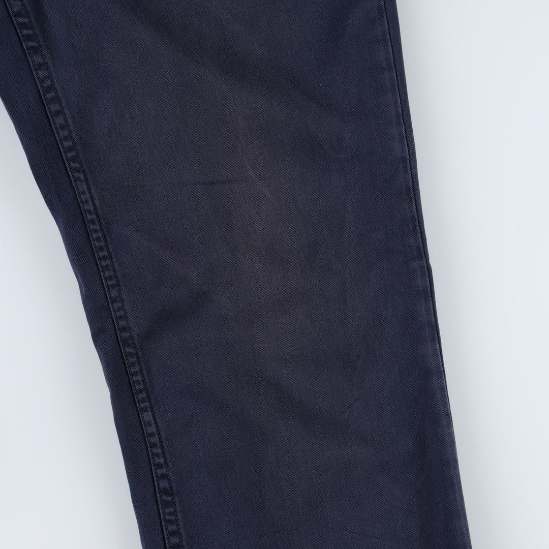 Ralph Lauren POLO RALPH LAUREN Chino Pants Men's W31 equivalent cotton navy blue type Vintage Second Hand
