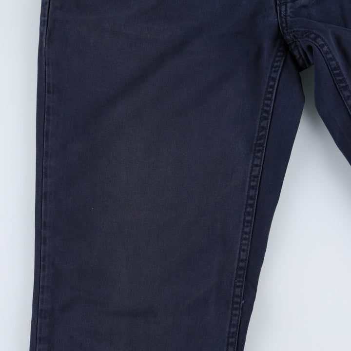 Ralph Lauren POLO RALPH LAUREN Chino Pants Men's W31 equivalent cotton navy blue type Vintage Second Hand