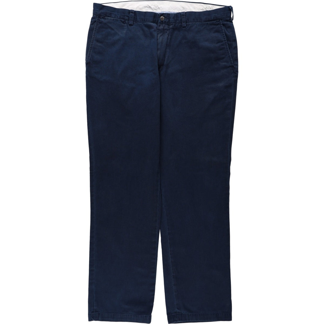 Ralph Lauren POLO RALPH LAUREN CLASSIC FIT Chino Pants, Men's Size W37 (approx.) cotton navy blue type Vintage Second Hand