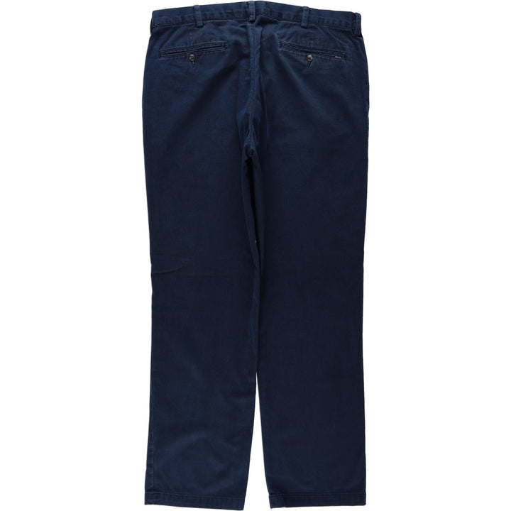 Ralph Lauren POLO RALPH LAUREN CLASSIC FIT Chino Pants, Men's Size W37 (approx.) cotton navy blue type Vintage Second Hand