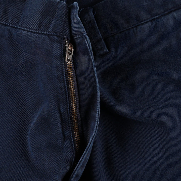Ralph Lauren POLO RALPH LAUREN CLASSIC FIT Chino Pants, Men's Size W37 (approx.) cotton navy blue type Vintage Second Hand