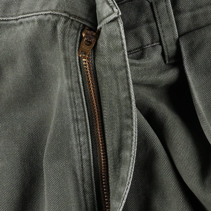 Ralph Lauren POLO by Ralph Lauren Two-Pleat Chino Pants, Men's Size W34 (approx.) cotton Khaki type Vintage Second Hand
