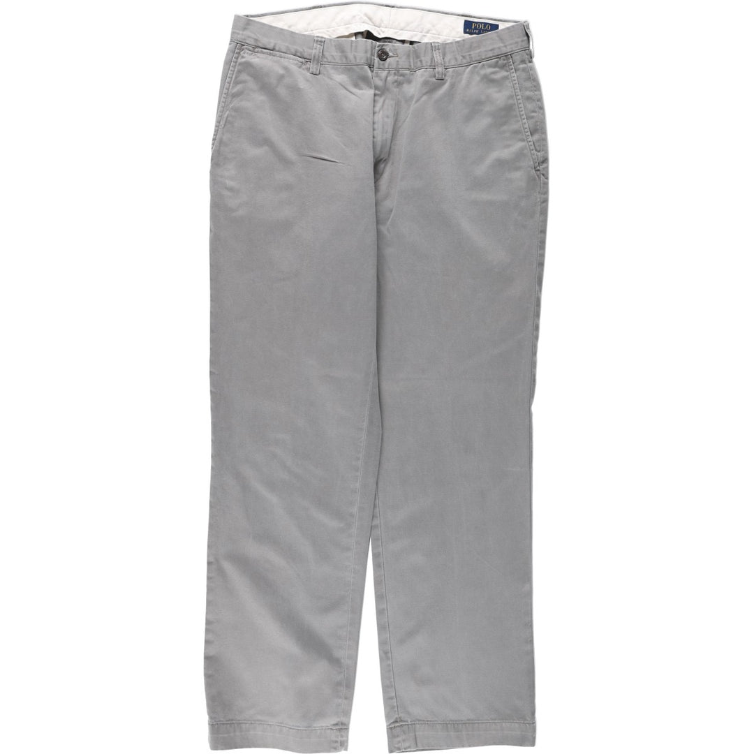 Ralph Lauren POLO RALPH LAUREN CLASSIC FIT Chino Pants, Men's W35 (approx.) cotton gray type Vintage Second Hand