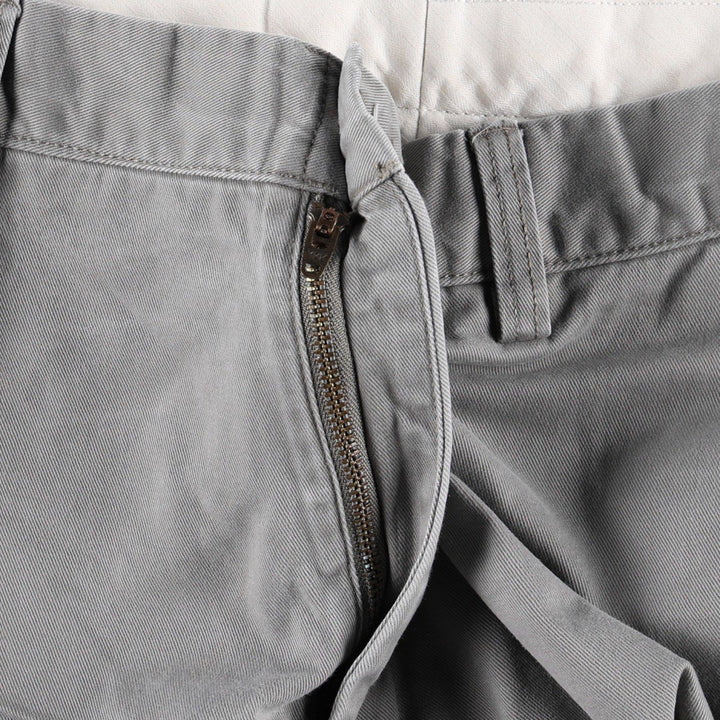 Ralph Lauren POLO RALPH LAUREN CLASSIC FIT Chino Pants, Men's W35 (approx.) cotton gray type Vintage Second Hand