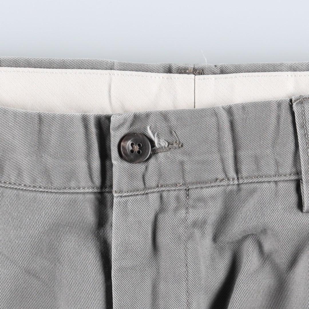 Ralph Lauren POLO RALPH LAUREN CLASSIC FIT Chino Pants, Men's W35 (approx.) cotton gray type Vintage Second Hand