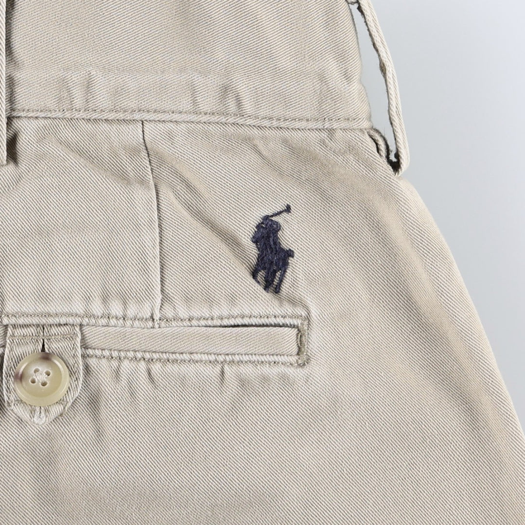 Ralph Lauren POLO RALPH LAUREN Classic Fit Chino Pants, Men's, Size W36 cotton Beige type Vintage Second Hand