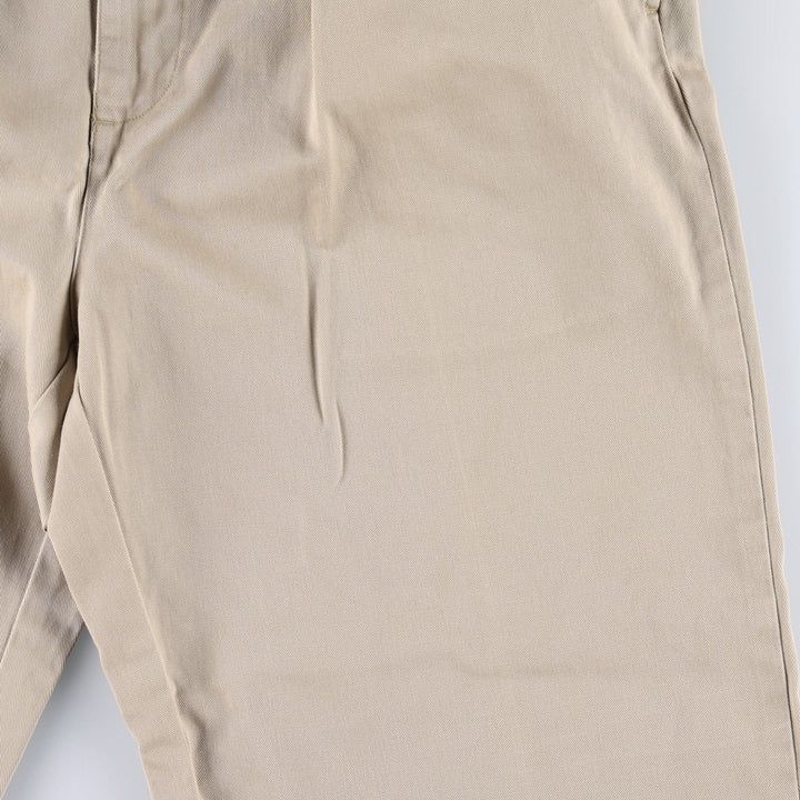 Ralph Lauren POLO by Ralph Lauren ANDREW PANT Two-pleat chino pants for men, equivalent to W33 cotton Beige type Vintage Second Hand
