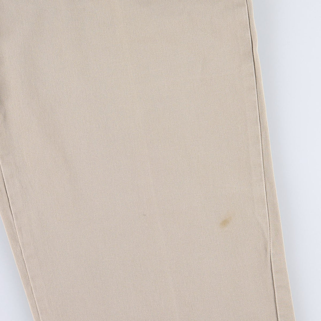 Ralph Lauren POLO by Ralph Lauren ANDREW PANT Two-pleat chino pants for men, equivalent to W33 cotton Beige type Vintage Second Hand