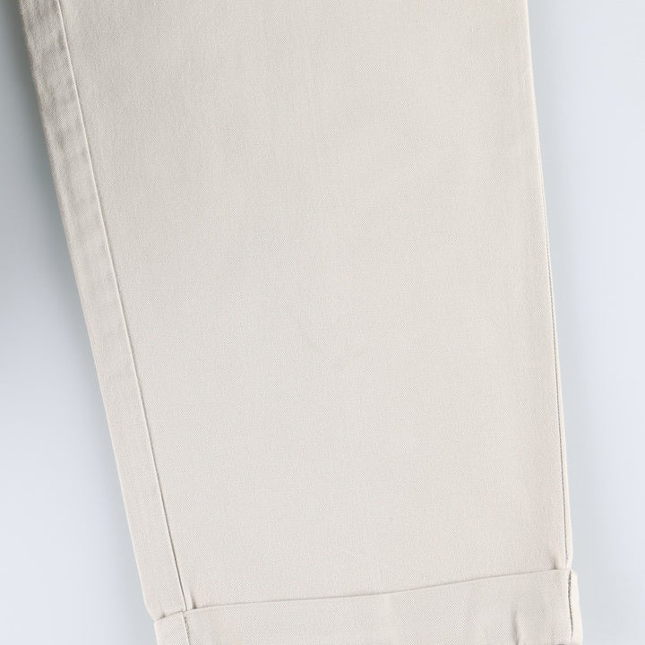 Ralph Lauren Polo Hammond Pant, two-pleat chino pants, men's size W34. cotton Beige type Vintage Second Hand