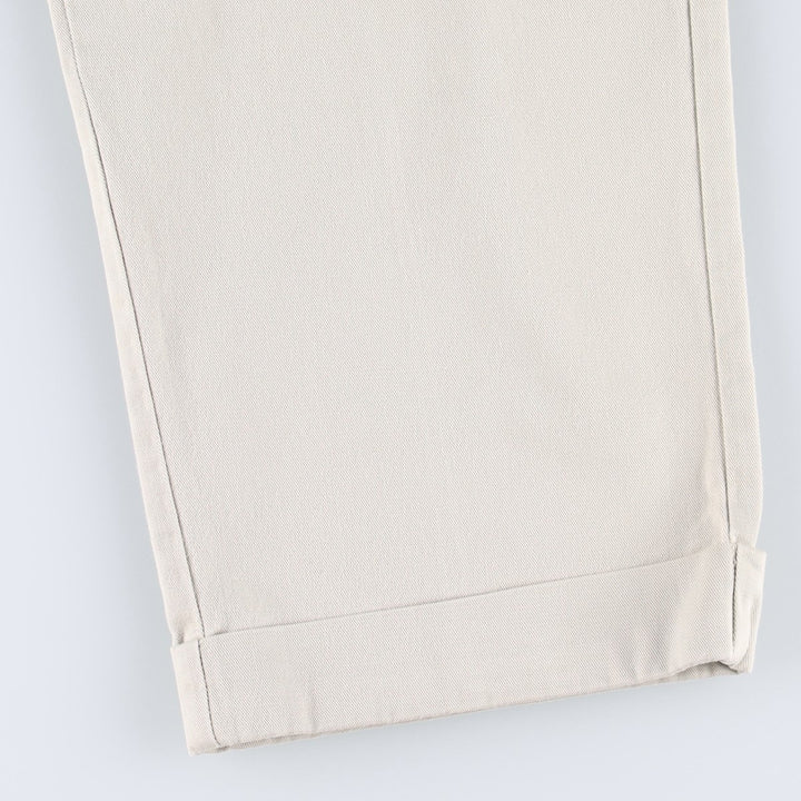 Ralph Lauren Polo Hammond Pant, two-pleat chino pants, men's size W34. cotton Beige type Vintage Second Hand