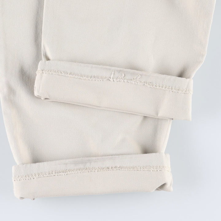 Ralph Lauren Polo Hammond Pant, two-pleat chino pants, men's size W34. cotton Beige type Vintage Second Hand