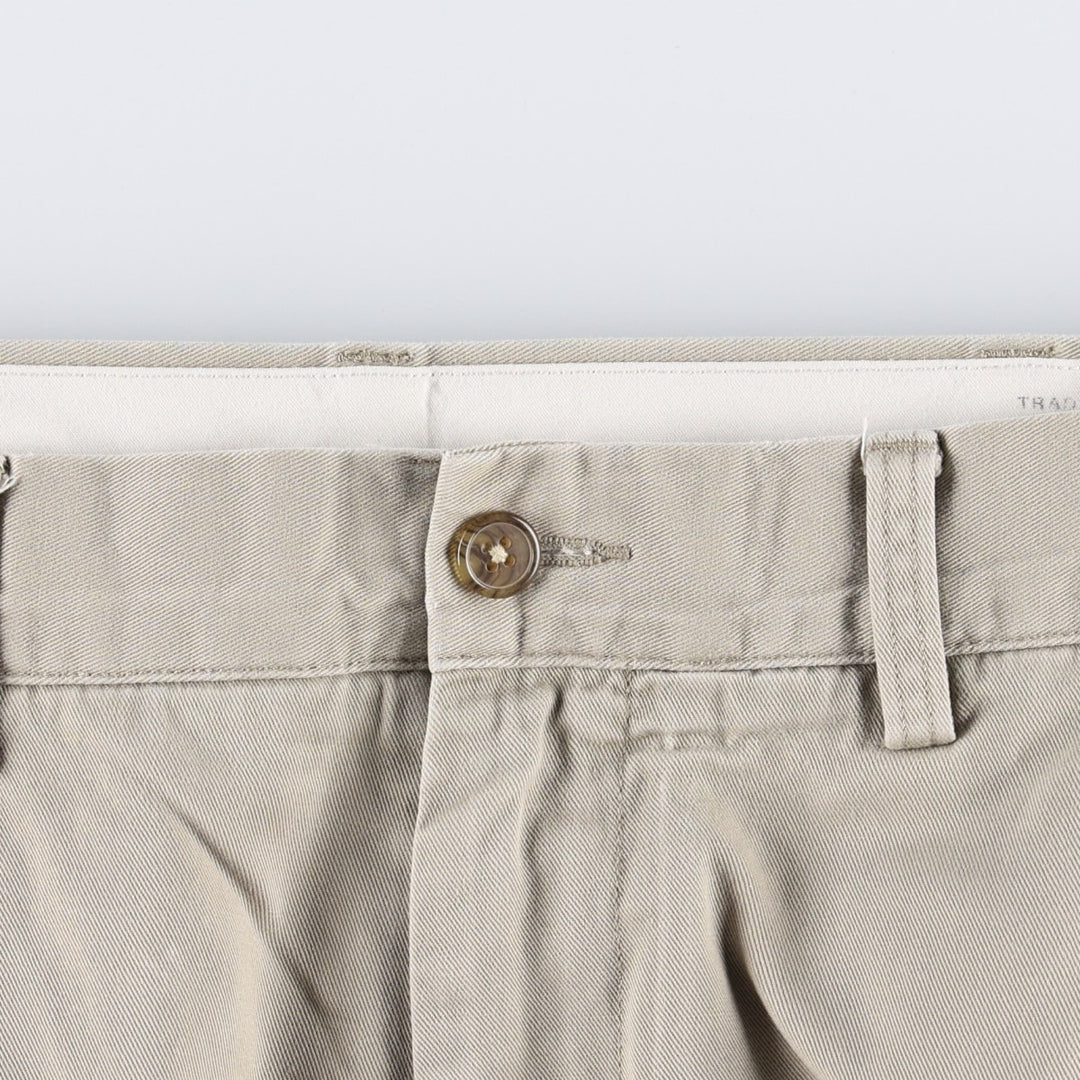 Ralph Lauren POLO RALPH LAUREN CLASSIC FIT Chino Pants, Men's Size W37 (approx.) cotton Beige type Vintage Second Hand