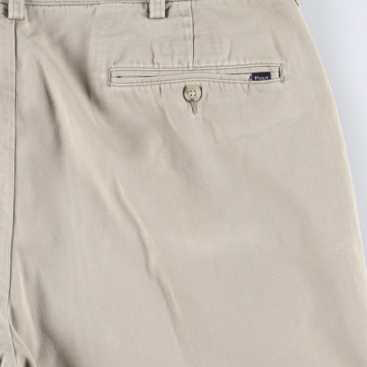 Ralph Lauren POLO RALPH LAUREN CLASSIC FIT Chino Pants, Men's Size W37 (approx.) cotton Beige type Vintage Second Hand