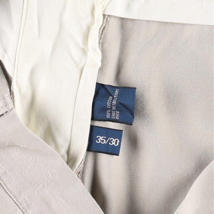 Ralph Lauren POLO by Ralph Lauren SMITH PANT Chino Pants, Men's W35 equivalent. cotton Beige type Vintage Second Hand