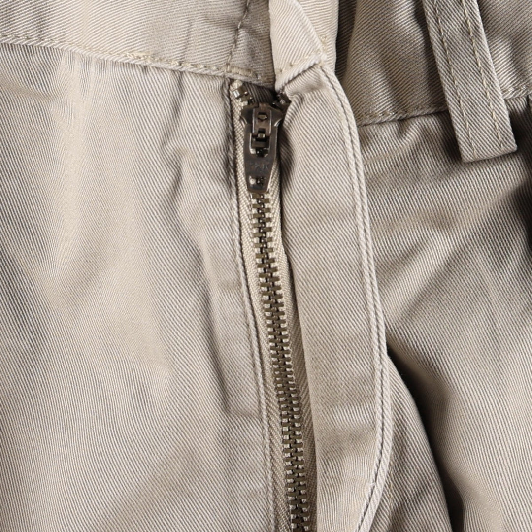 Ralph Lauren POLO by Ralph Lauren ANDREW PANT Two-pleat chino pants for men, equivalent to w36 cotton Beige type Vintage Second Hand