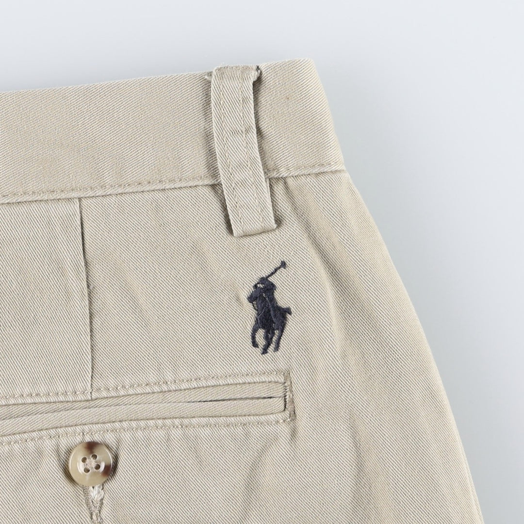 Ralph Lauren POLO by Ralph Lauren PRESTON PANT, Men's Chino Pants, Size W33 cotton Beige type Vintage Second Hand