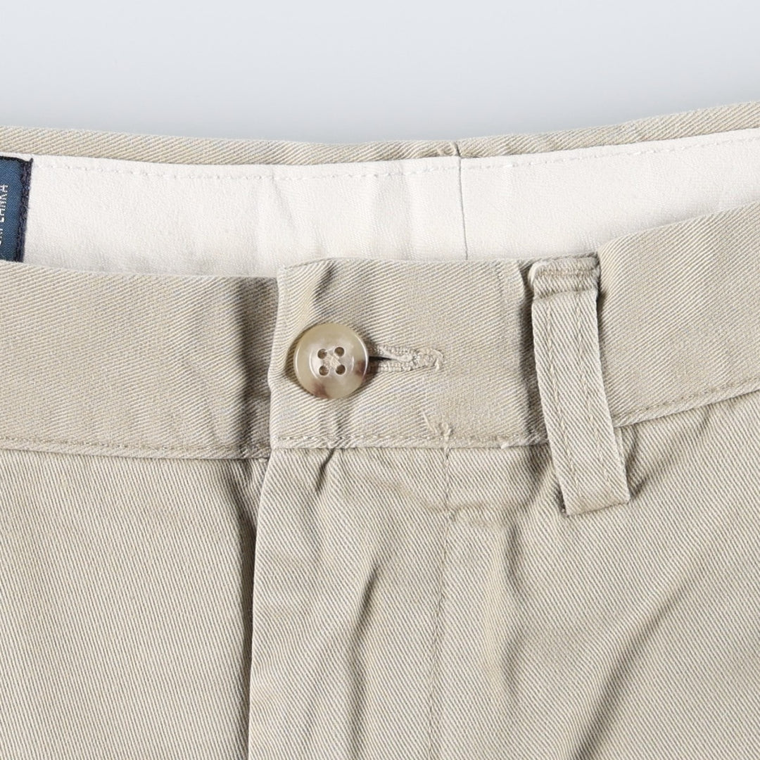 Ralph Lauren POLO by Ralph Lauren PRESTON PANT, Men's Chino Pants, Size W33 cotton Beige type Vintage Second Hand