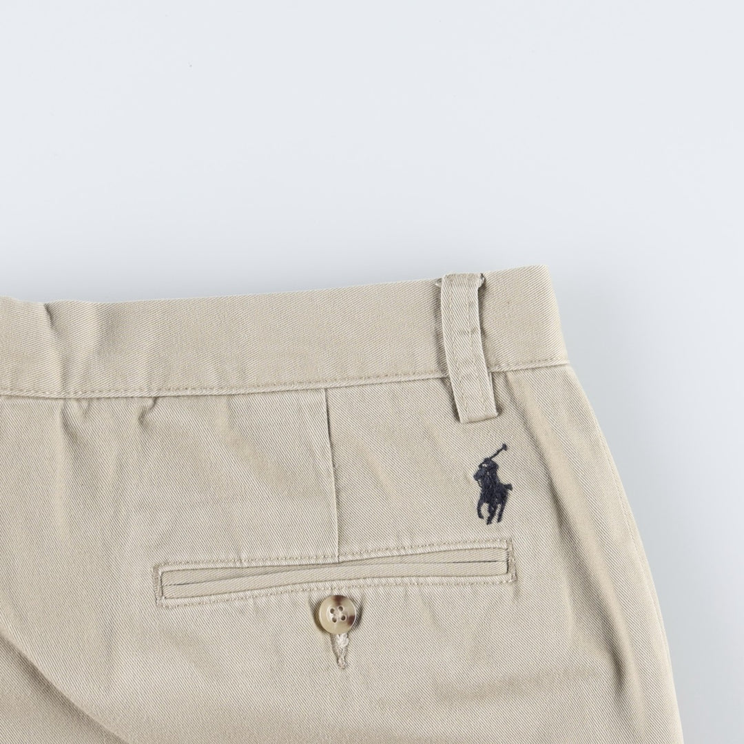Ralph Lauren POLO by Ralph Lauren PRESTON PANT, Men's Chino Pants, Size W33 cotton Beige type Vintage Second Hand