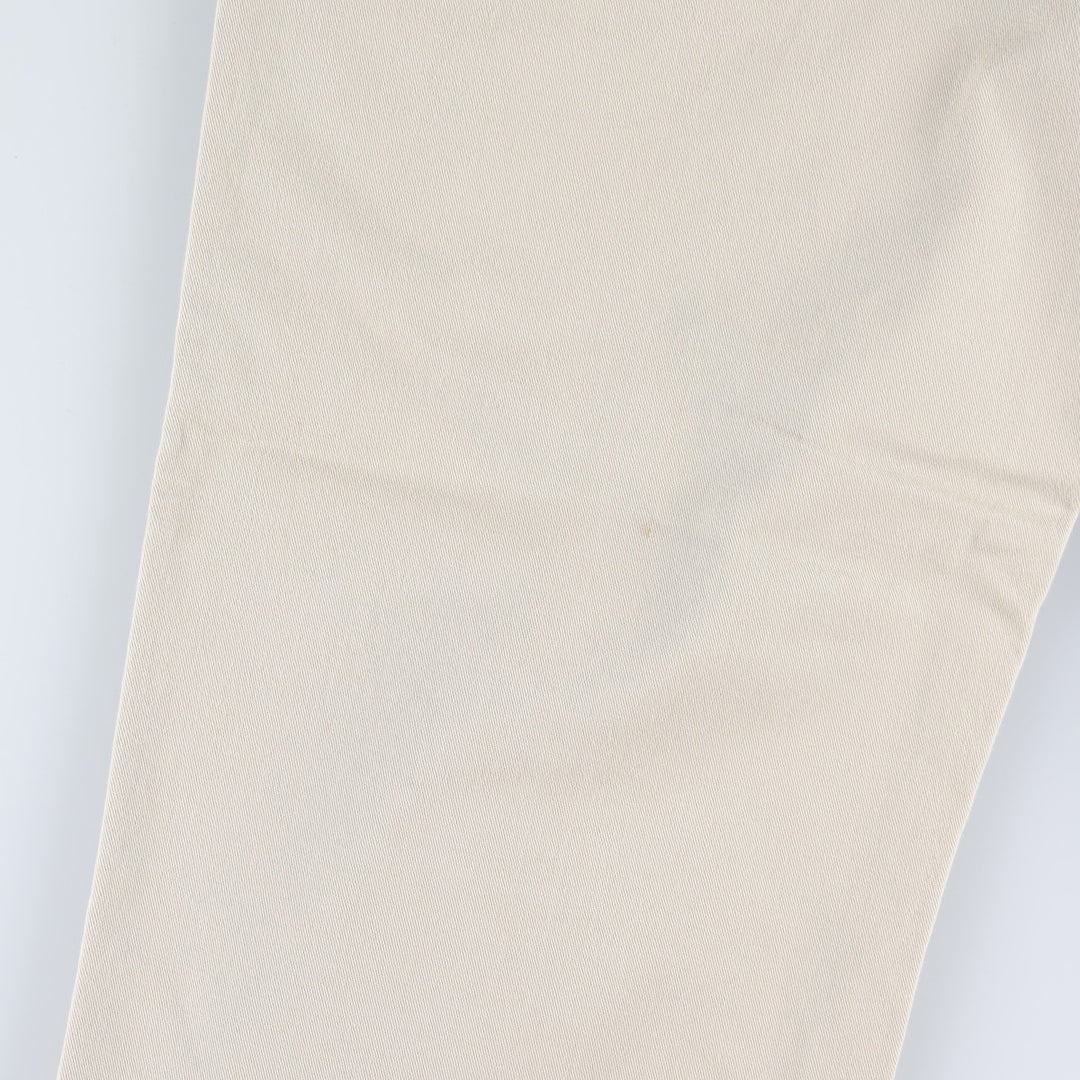 1990'S Ralph Lauren Polo Ralph Lauren Hammond Pants, two-pleat chino pants, made in the USA, men's size W32 (approx.) cotton Beige type Vintage Second Hand