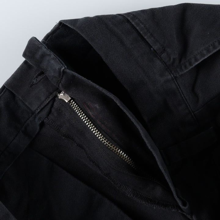 Ralph Lauren POLO by Ralph Lauren Chino Pants, Men's Size W34 (approx.) cotton navy blue type Vintage Second Hand