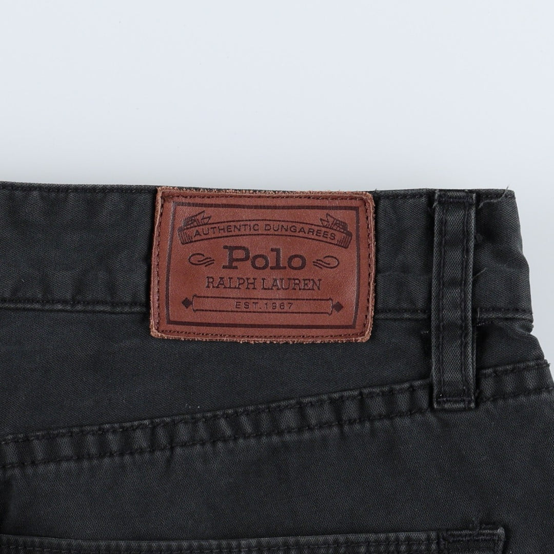 Ralph Lauren POLO by Ralph Lauren Chino Pants Men's W36 cotton black type Vintage Second Hand