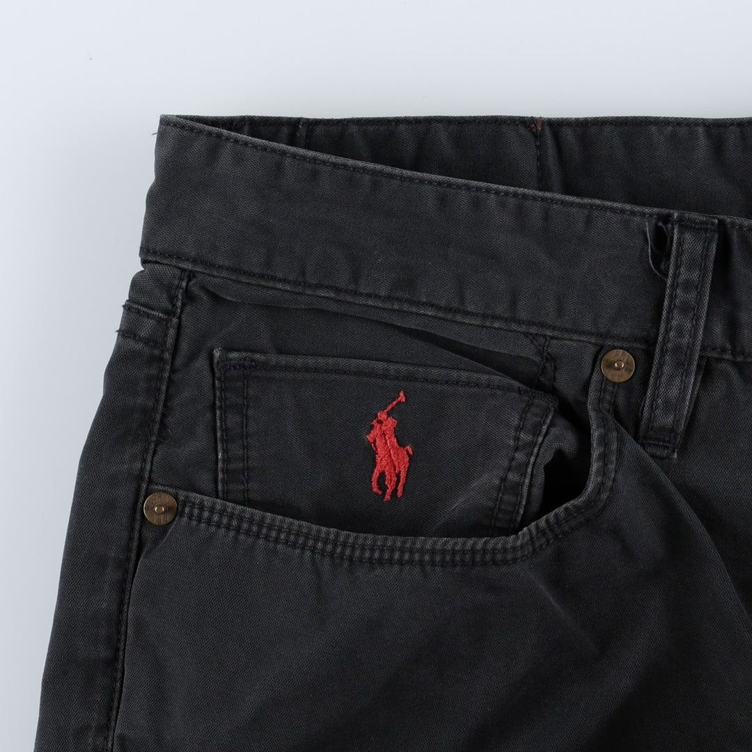 Ralph Lauren POLO by Ralph Lauren Chino Pants Men's W36 cotton black type Vintage Second Hand