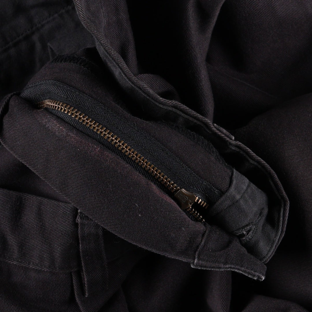 Ralph Lauren POLO by Ralph Lauren HAMMOND PANT, two-pleat chino pants, men's w36 equivalent cotton black type Vintage Second Hand