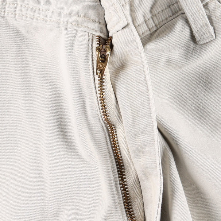 Ralph Lauren POLO JEANS COMPANY Military Cargo Pants, Men's Size W31 (approx.) cotton pale white type Vintage Second Hand