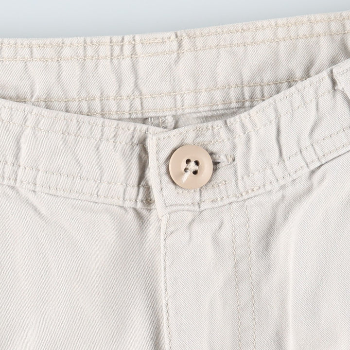 Ralph Lauren POLO JEANS COMPANY Military Cargo Pants, Men's Size W31 (approx.) cotton pale white type Vintage Second Hand