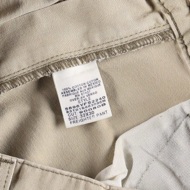 Ralph Lauren POLO JEANS COMPANY military cargo pants, men's size W33 (approx.) cotton Beige type Vintage Second Hand