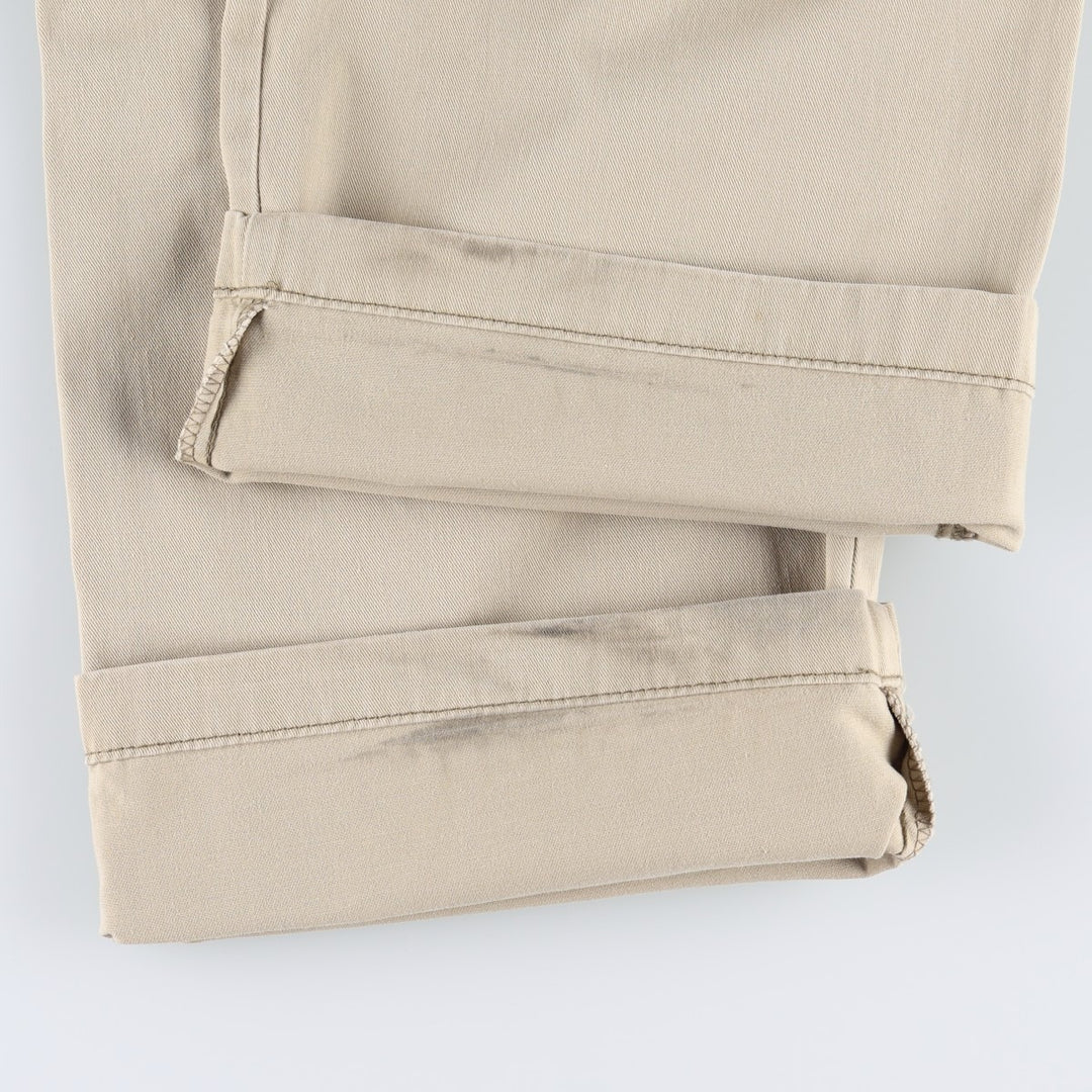 Ralph Lauren POLO JEANS COMPANY military cargo pants, men's size W33 (approx.) cotton Beige type Vintage Second Hand