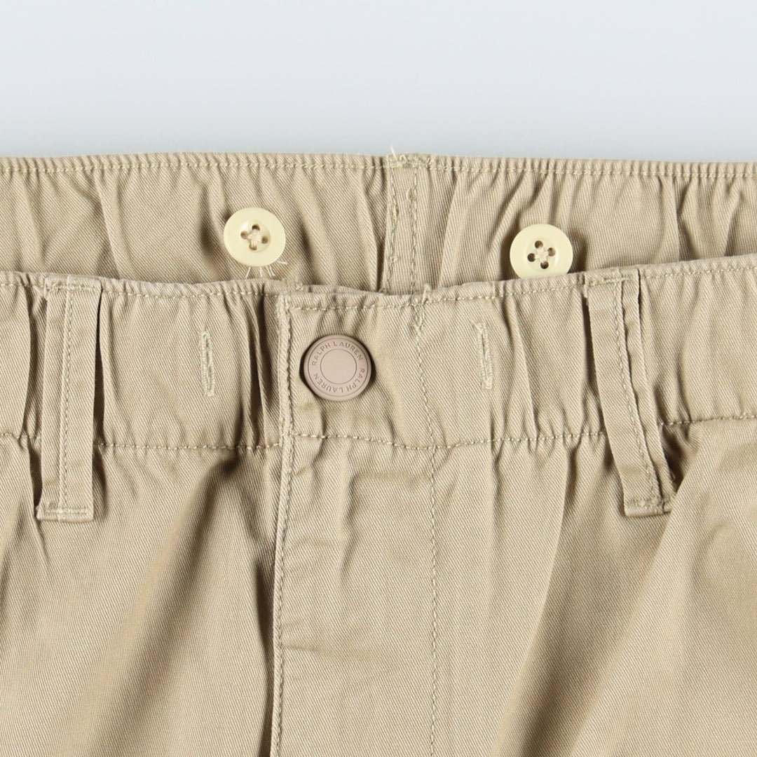 Ralph Lauren POLO RALPH LAUREN SLIM FIT Military Cargo Pants, Men's Size W38 (approx.) cotton Beige type Vintage Second Hand