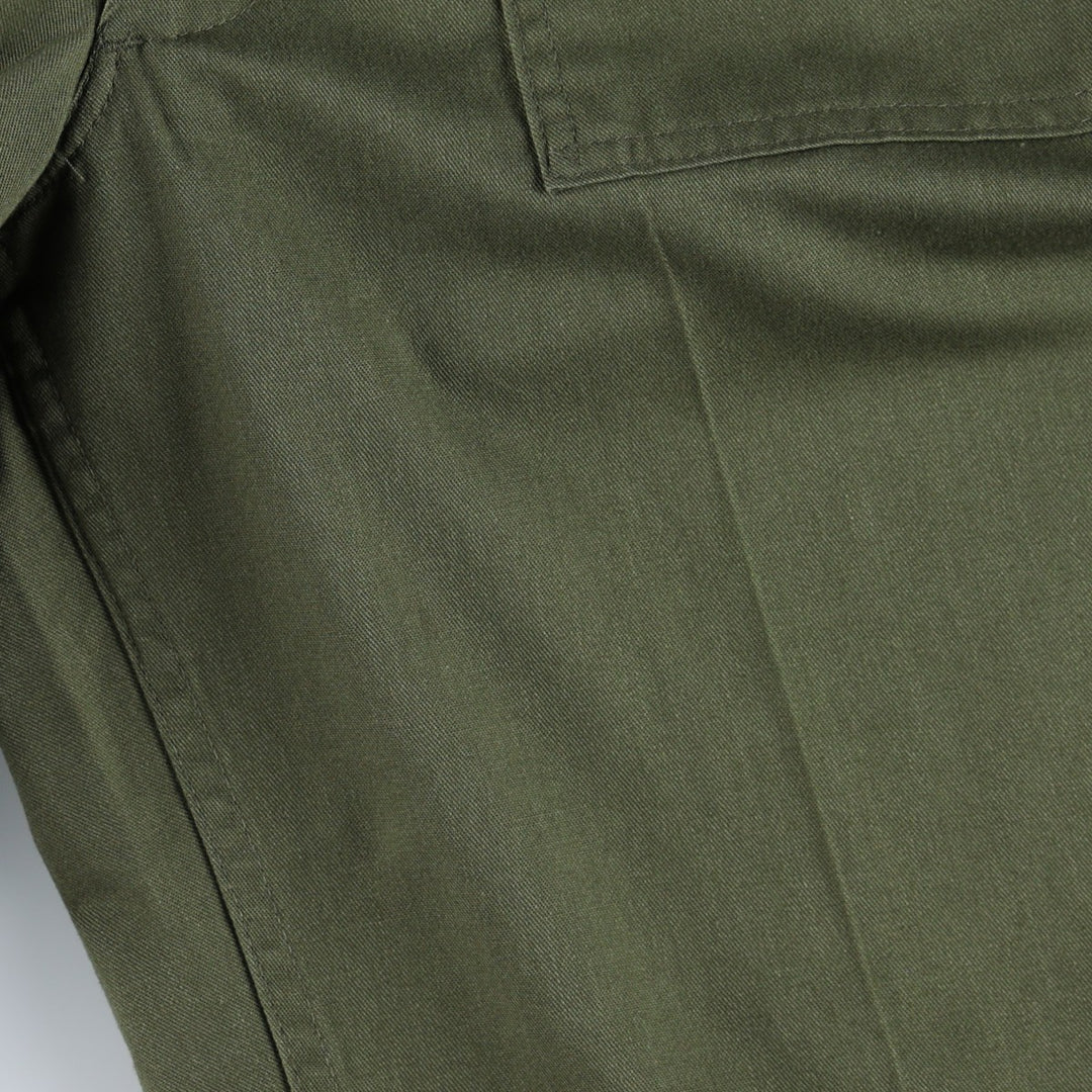 1980'S US Military Baker Pants, Made in USA, Men's Size W29 (approx.), Vintage polyester Khaki type Vintage Second Hand