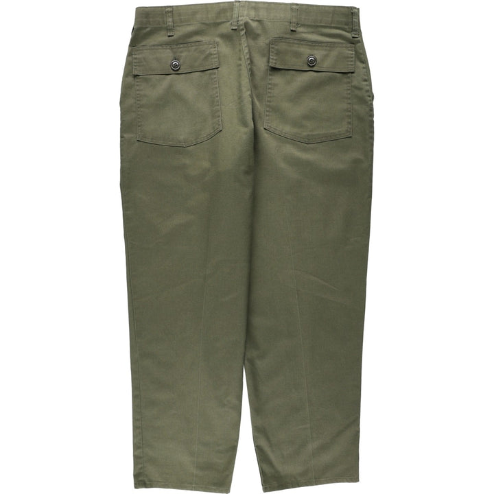 1990'S US Military Baker Pants, Men's Size W39 (approx.), Vintage unclear Khaki type Vintage Second Hand